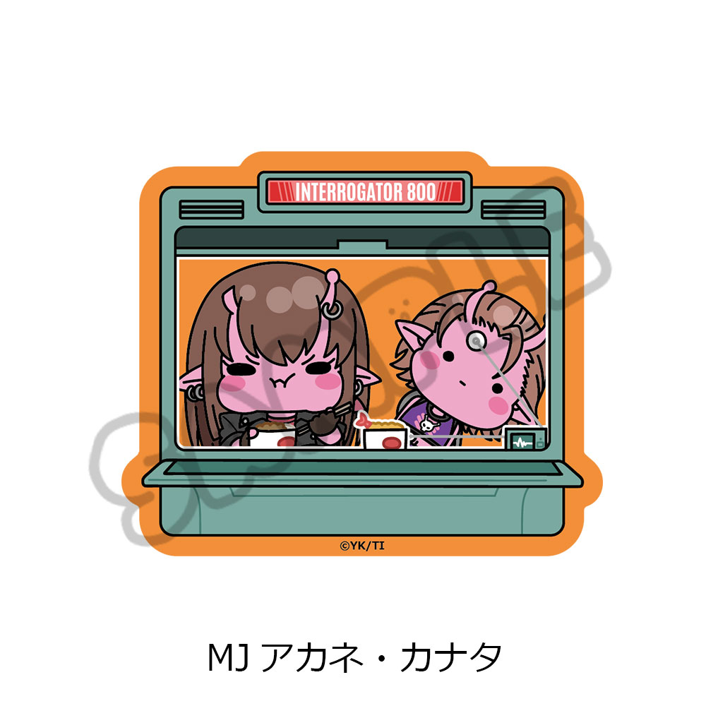 アニメ『銀河特急 ミルキー☆サブウェイ』 クリアカードステッカー(mochocho) MJ(アカネ・カナタ) - 公式商品画像 | AniSmile