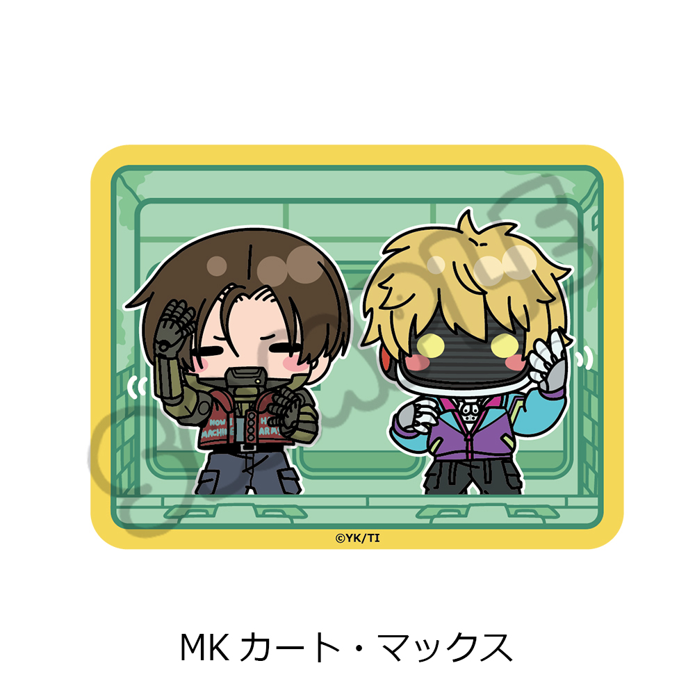 アニメ『銀河特急 ミルキー☆サブウェイ』 クリアカードステッカー(mochocho) MK(カート・マックス) - 公式商品画像 | AniSmile