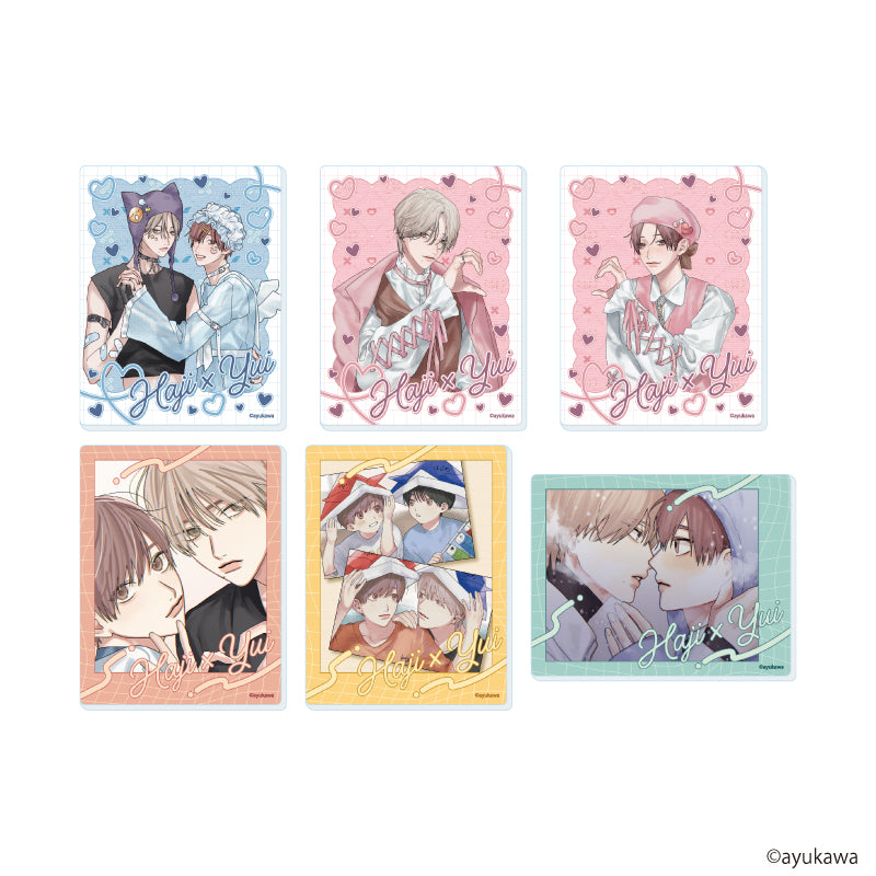アクリルカード「肇×唯」01/ブラインド(全6種)(公式&描き下ろしイラスト) - 公式商品画像 | AniSmile