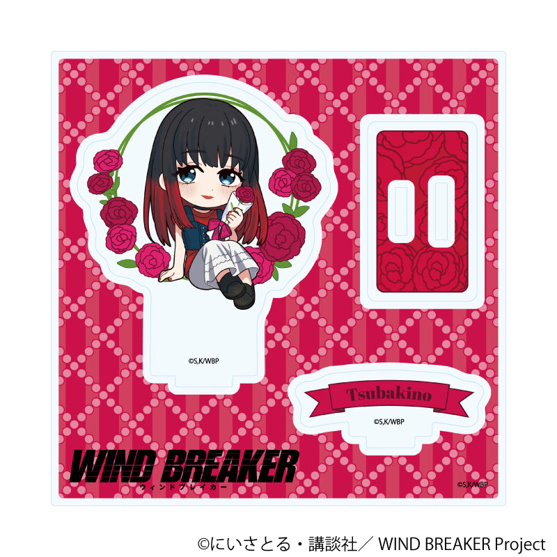 アクリルスタンドプレート「TVアニメ『WIND BREAKER』」14/椿野 佑 カーネーションver.(ミニキャライラスト) - 公式商品画像 | AniSmile