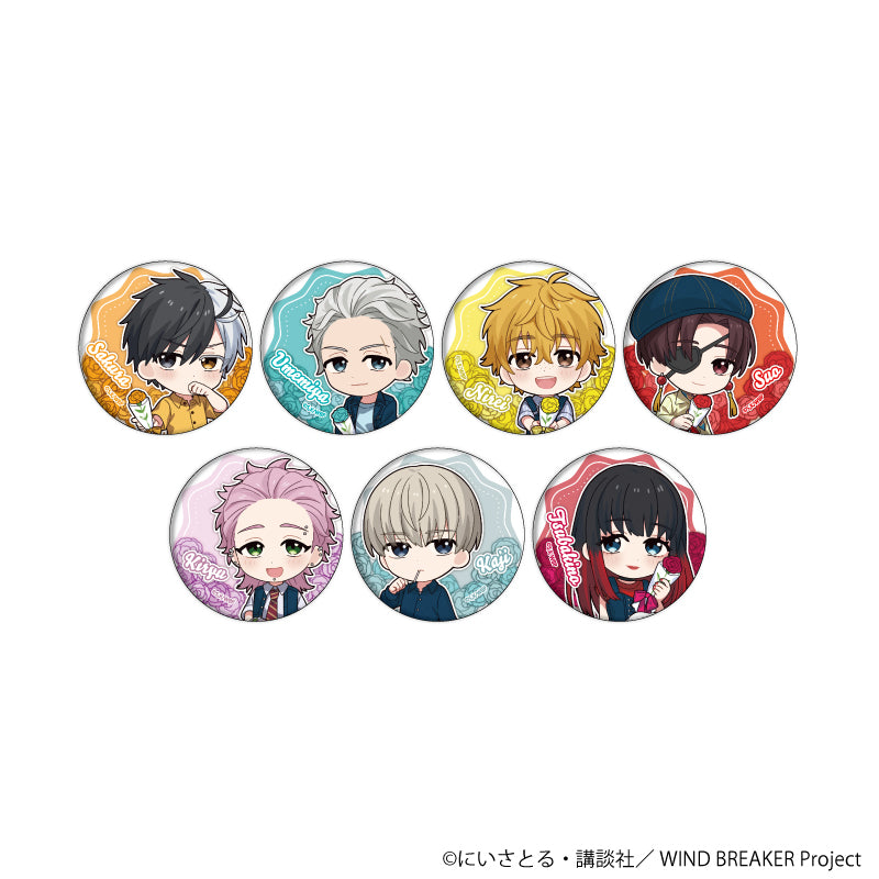 缶バッジ「TVアニメ『WIND BREAKER』」09/カーネーションver. ブラインド(全7種)(ミニキャライラスト) - 公式商品画像 | AniSmile