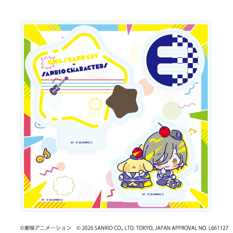 パーツ付きアクリルキーホルダー「TVアニメ『メダリスト』×サンリオキャラクターズ」01/ブラインド(全6種)(コラボイラスト) 画像 2 | AniSmile