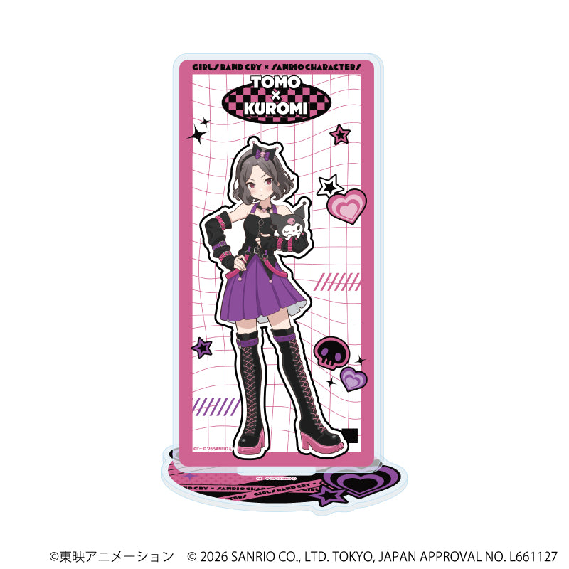 アクリルスタンドプレート「ガールズバンドクライ×サンリオキャラクターズ」06/ヒナ×マイメロディ(コラボイラスト) 画像 4 | AniSmile