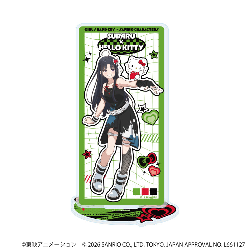 アクリルスタンド「ガールズバンドクライ×サンリオキャラクターズ」15/ヒナ×マイメロディ(コラボイラスト) 画像 4 | AniSmile