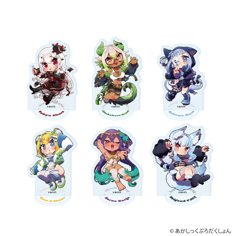 アクリルぷちスタンド「あかしっくぷろだくしょん」01/ブラインド(全6種)(公式イラスト) - 公式商品画像 | AniSmile