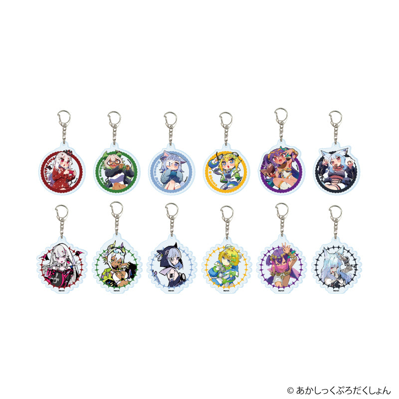 アクリルキーホルダー「あかしっくぷろだくしょん」01/ブラインド(全12種)(公式イラスト) - 公式商品画像 | AniSmile