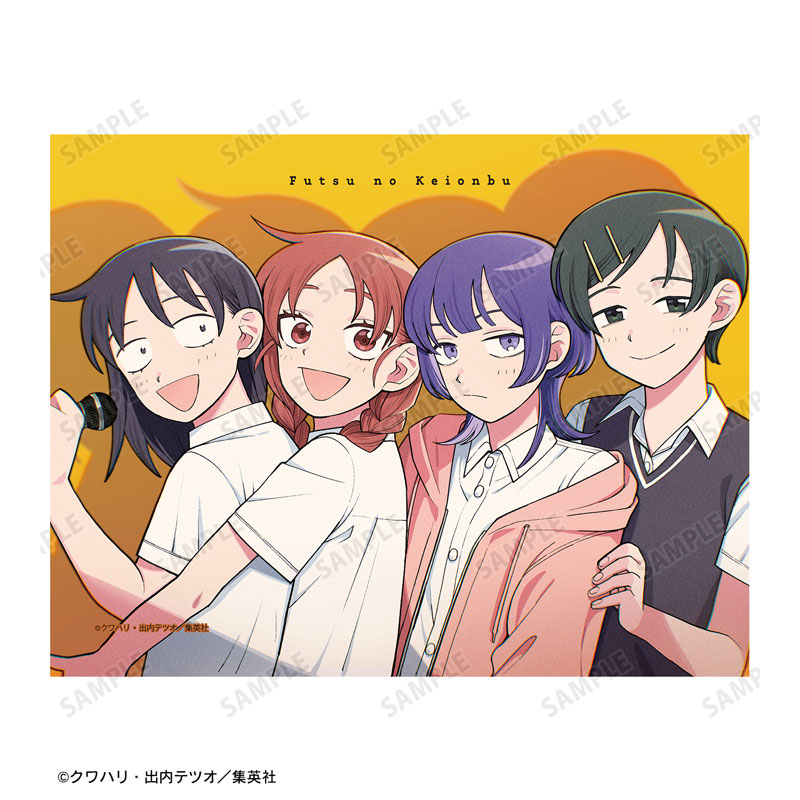 『ふつうの軽音部』 はーとぶれいく F0号キャンバスボード ver.E 图片 3 | AniSmile