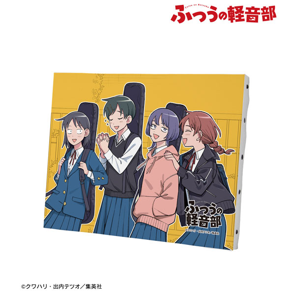『ふつうの軽音部』 はーとぶれいく F0号キャンバスボード ver.C - official product image | AniSmile