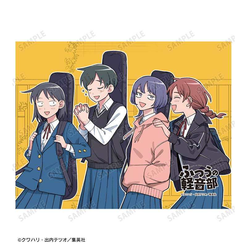 『ふつうの軽音部』 はーとぶれいく F0号キャンバスボード ver.C Image 3 | AniSmile
