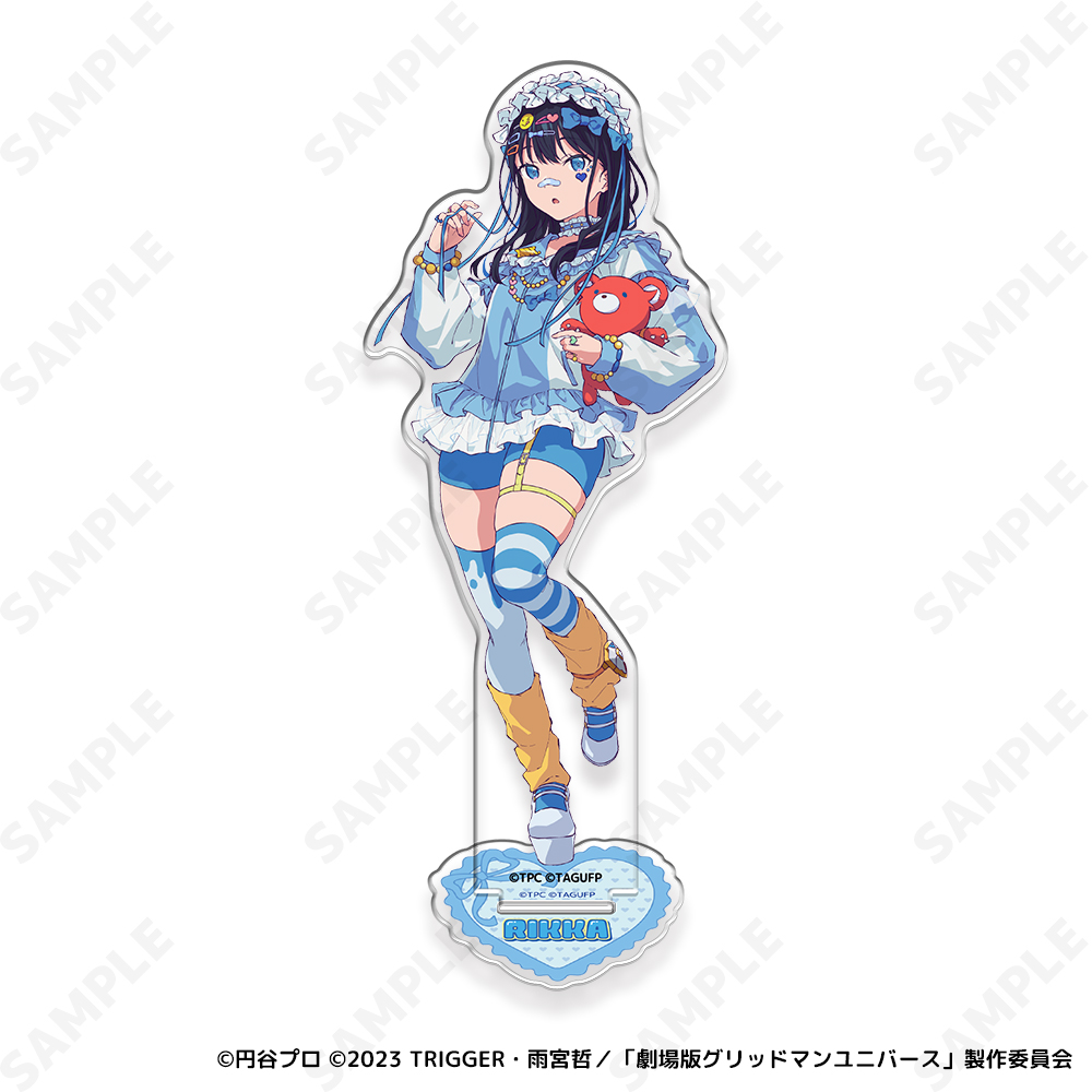 グリッドマンユニバース アクリルスタンド 1.宝多六花[デコラ] 画像 2 | AniSmile