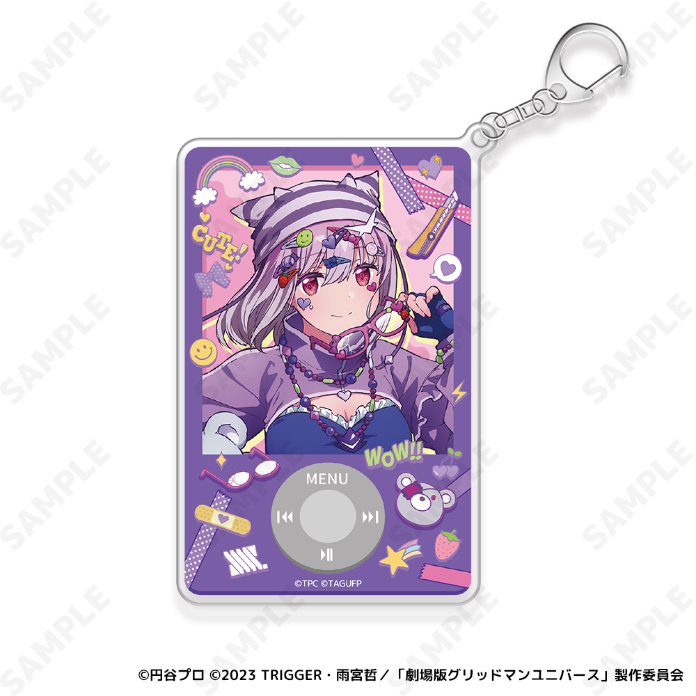 グリッドマンユニバース BIGアクリルキーホルダー 2.新条アカネ[デコラ] 画像 2 | AniSmile