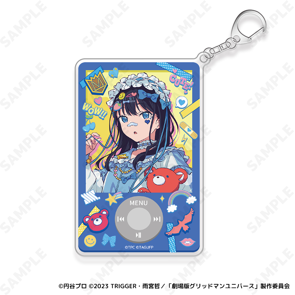 グリッドマンユニバース BIGアクリルキーホルダー 1.宝多六花[デコラ] 画像 2 | AniSmile
