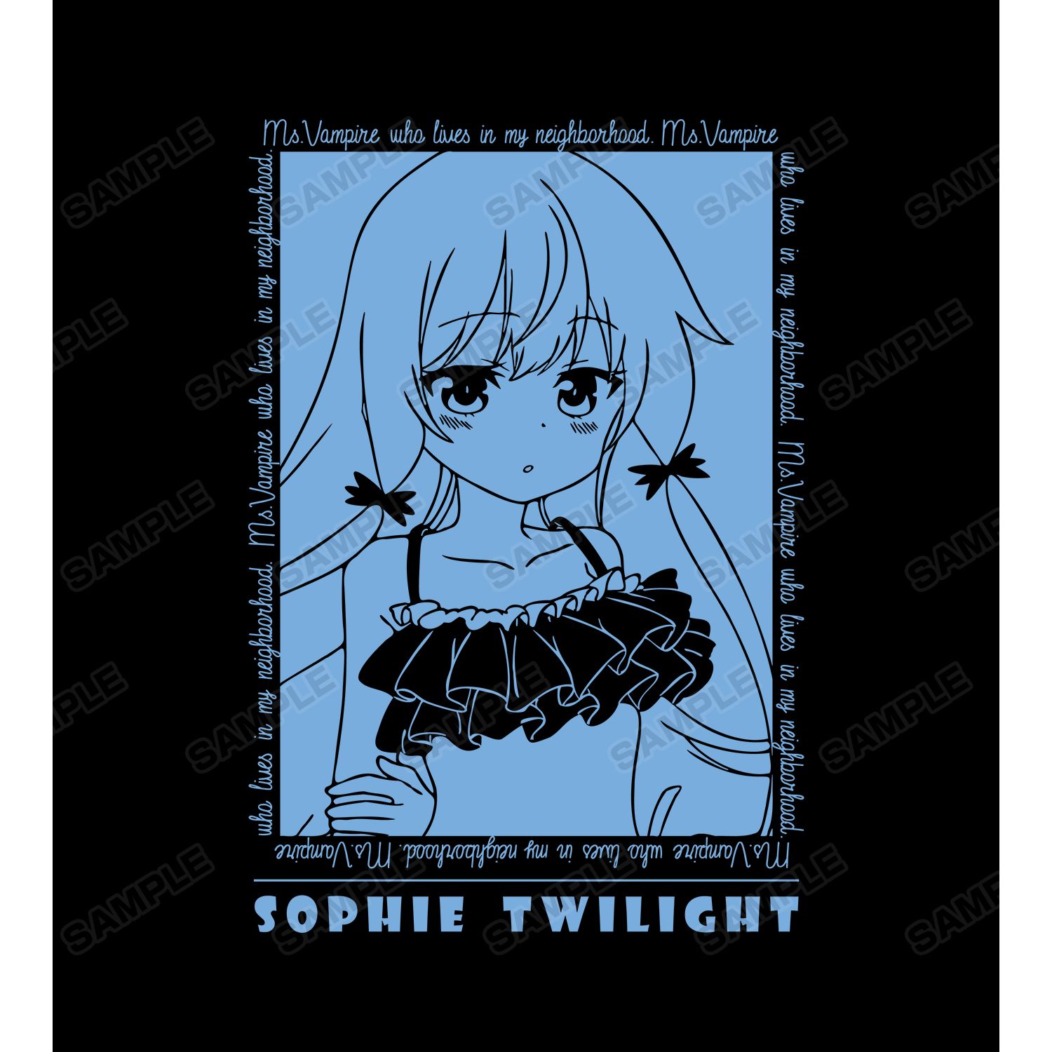 となりの吸血鬼さん 描き下ろしイラスト ソフィー・トワイライト 水着ver. コーチジャケットユニセックス(サイズ/L) 画像 4 | AniSmile
