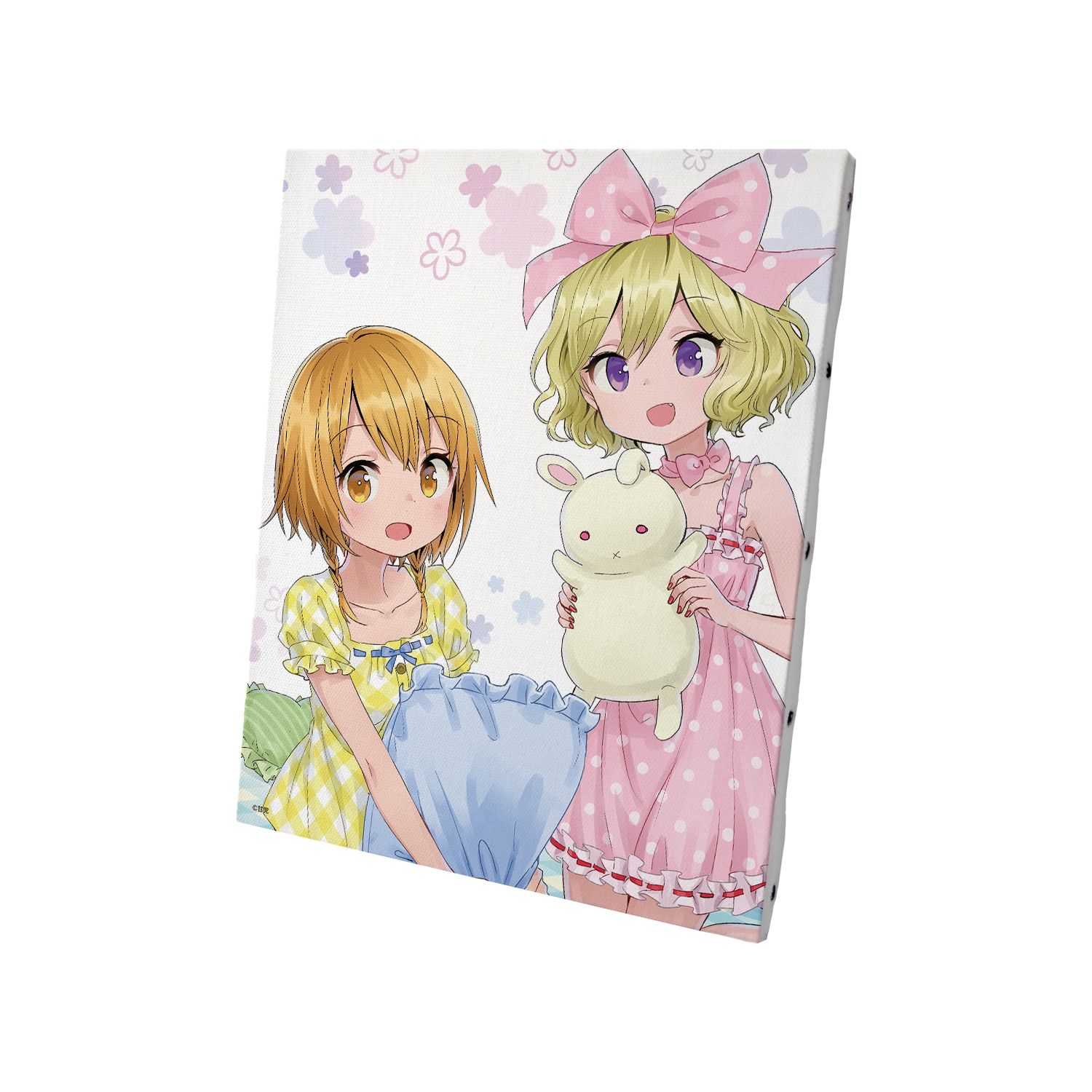 となりの吸血鬼さん 夏木ひなた&エリー キャンバスボード - 公式商品画像 | AniSmile