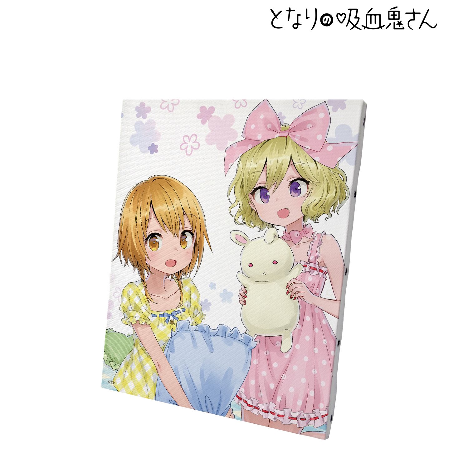 となりの吸血鬼さん 夏木ひなた&エリー キャンバスボード 画像 2 | AniSmile
