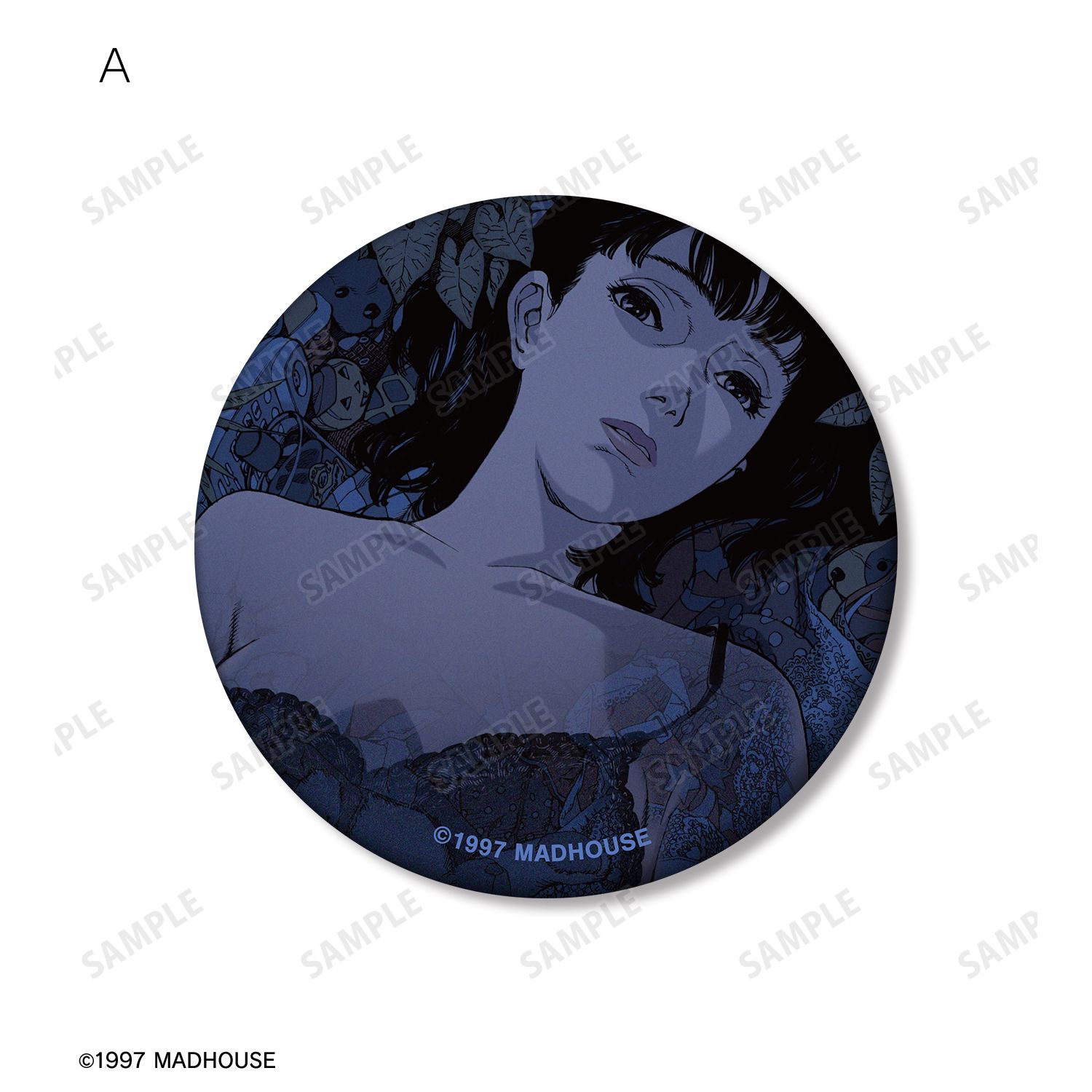 PERFECT BLUE トレーディングマット缶バッジ(単位/単品) 画像 2 | AniSmile