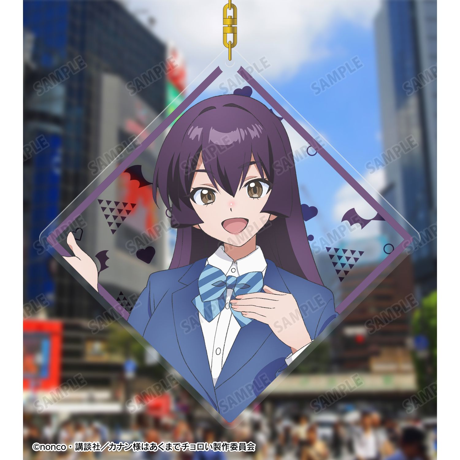TVアニメ『カナン様はあくまでチョロい』 益荒男撫子 BIGアクリルキーホルダー 画像 3 | AniSmile