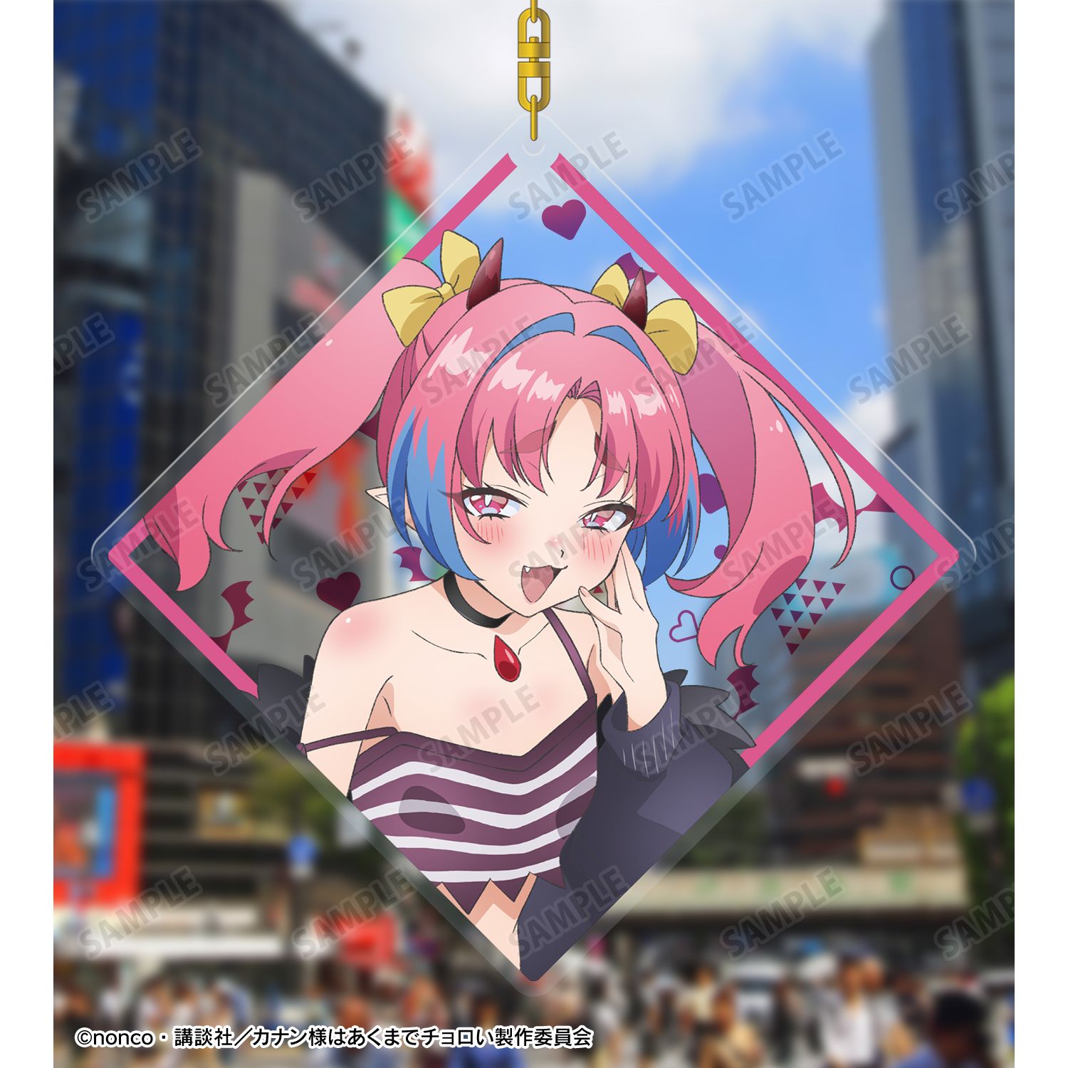 TVアニメ『カナン様はあくまでチョロい』 ミルチ・ゼブル BIGアクリルキーホルダー 画像 3 | AniSmile