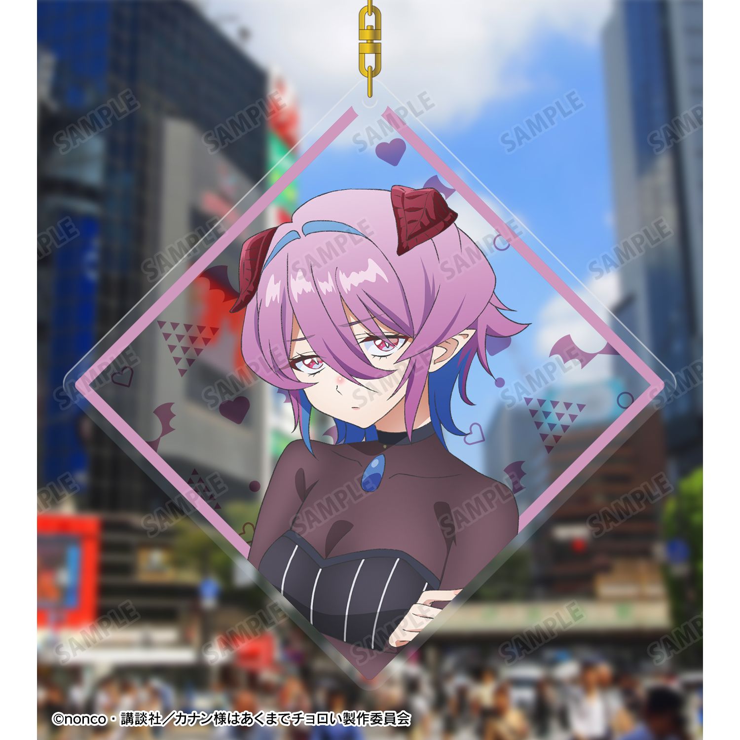 TVアニメ『カナン様はあくまでチョロい』 ミエル・ゼブル BIGアクリルキーホルダー 画像 3 | AniSmile