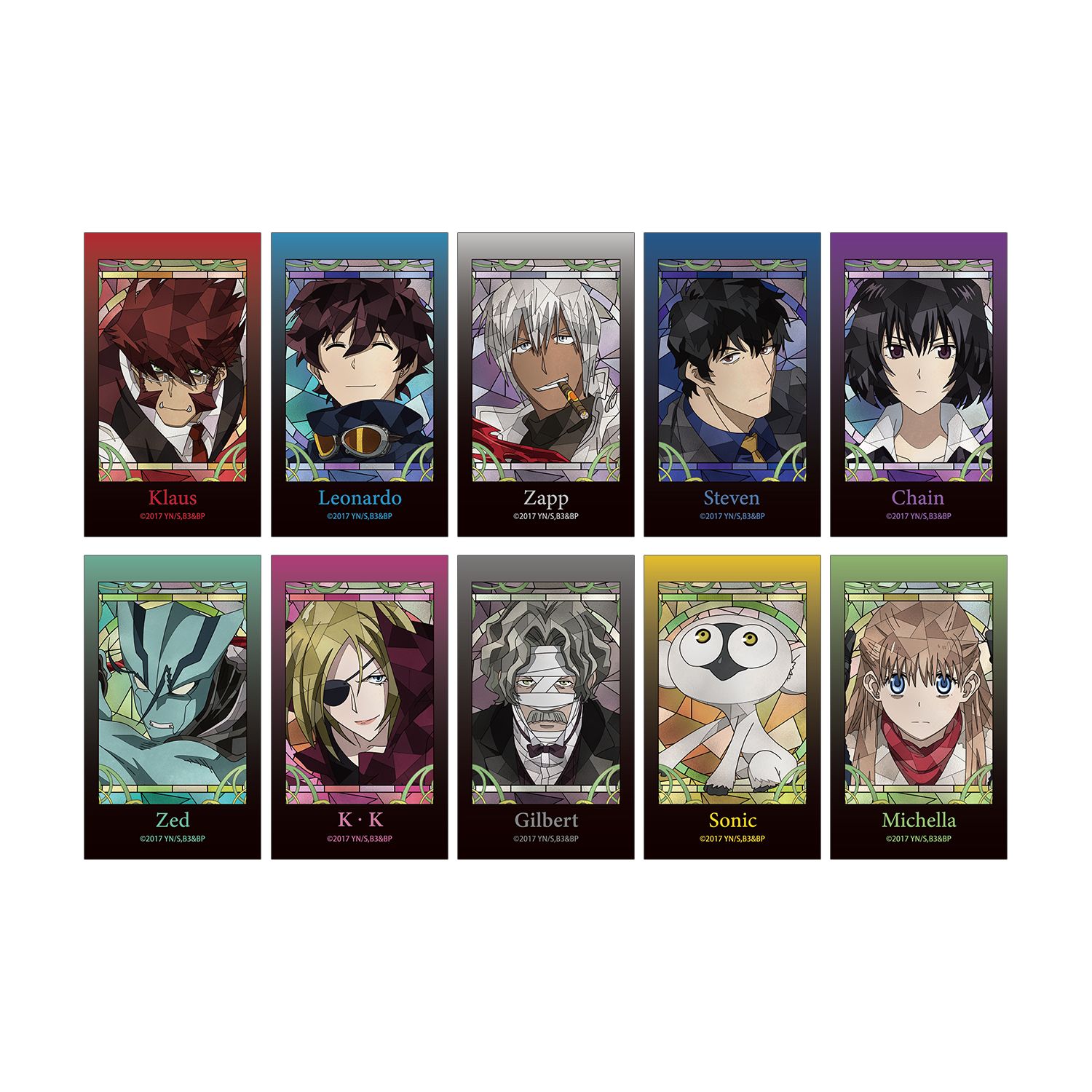 TVアニメ『血界戦線 & BEYOND』 トレーディング Aure Glass イラストカード(単位/単品) - 公式商品画像 | AniSmile