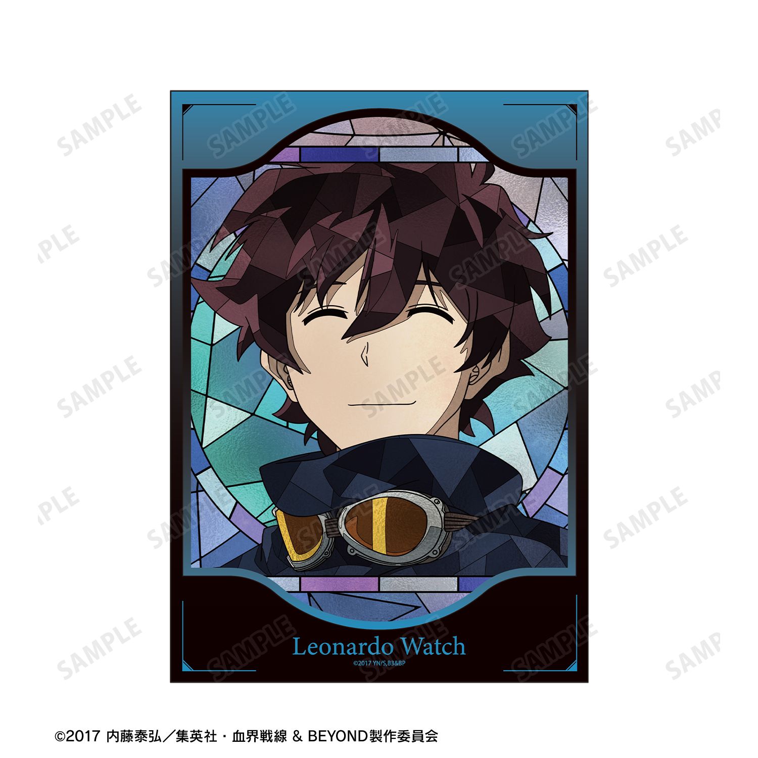 TVアニメ『血界戦線 & BEYOND』 レオナルド・ウォッチ Aure Glass A5イラストカード 画像 3 | AniSmile