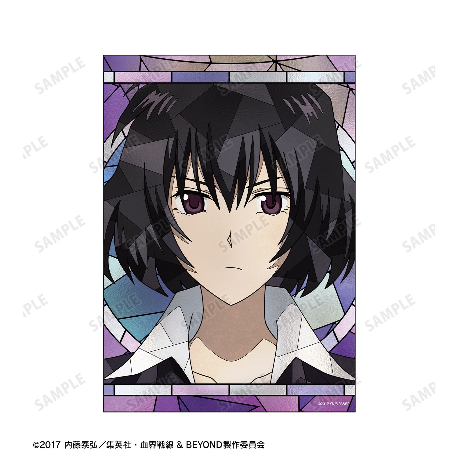 TVアニメ『血界戦線 & BEYOND』 チェイン・皇 Aure Glass A5イラストカード 画像 4 | AniSmile