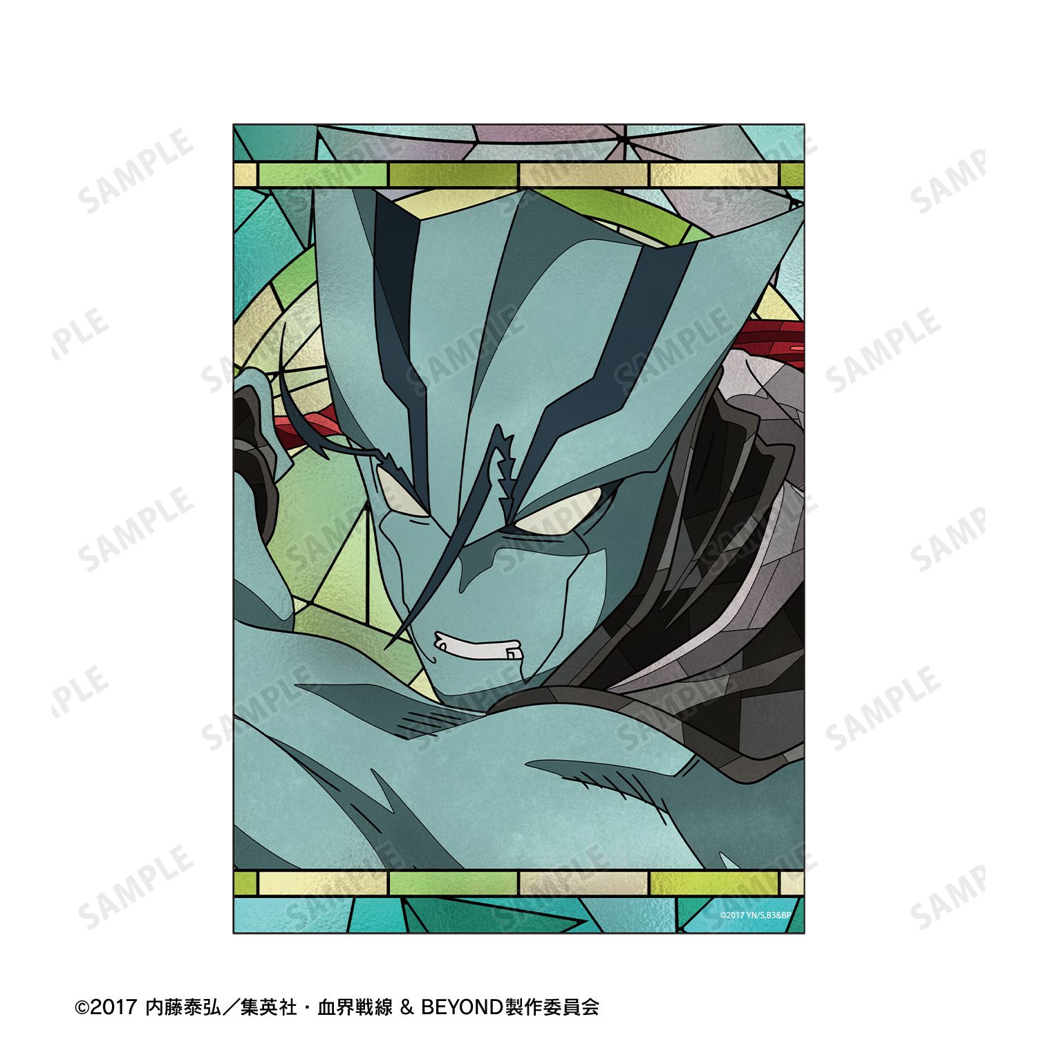 TVアニメ『血界戦線 & BEYOND』 ツェッド・オブライエン Aure Glass A5イラストカード 画像 4 | AniSmile
