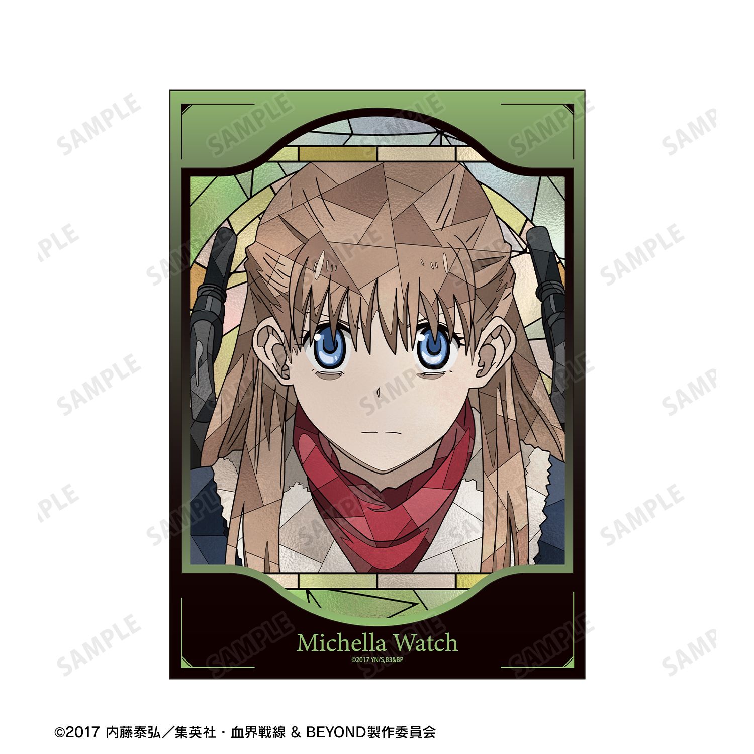 TVアニメ『血界戦線 & BEYOND』 ミシェーラ・ウォッチ Aure Glass A5イラストカード 画像 3 | AniSmile