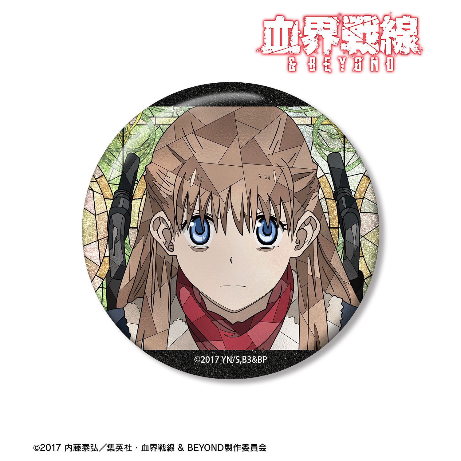 TVアニメ『血界戦線 & BEYOND』 ミシェーラ・ウォッチ Aure Glass 75mmグリッター缶バッジ 画像 3 | AniSmile