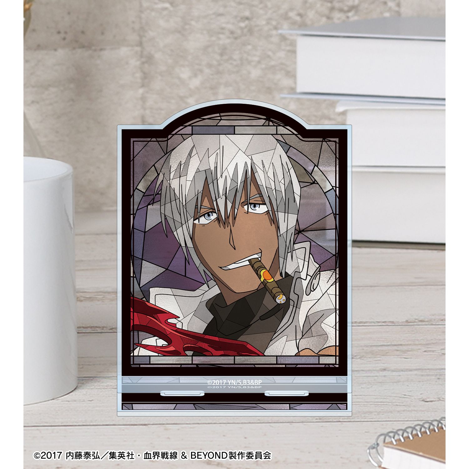 TVアニメ『血界戦線 & BEYOND』 ザップ・レンフロ Aure Glass BIGアクリルスタンド 画像 4 | AniSmile