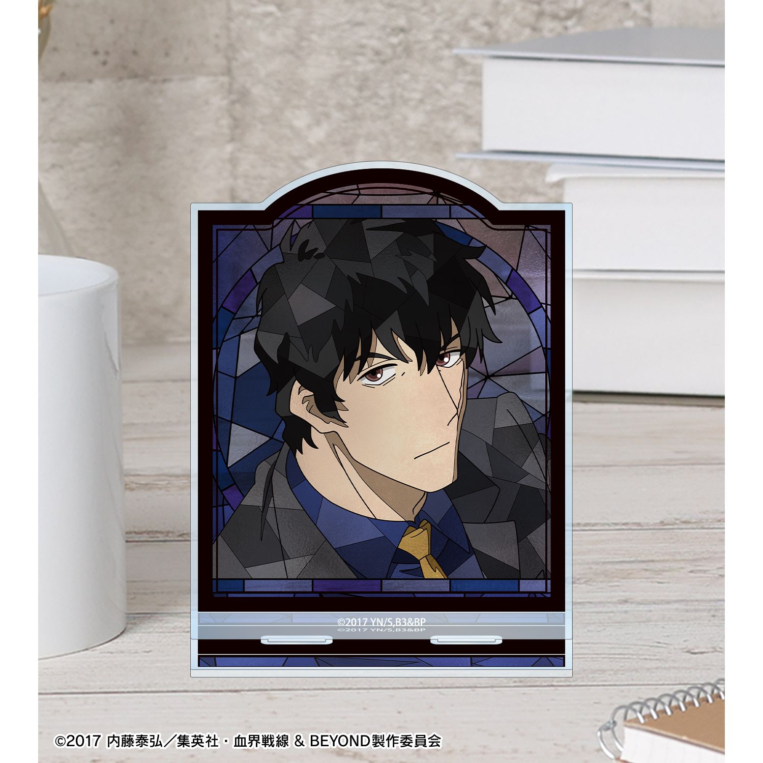 TVアニメ『血界戦線 & BEYOND』 スティーブン・A・スターフェイズ Aure Glass BIGアクリルスタンド 画像 4 | AniSmile