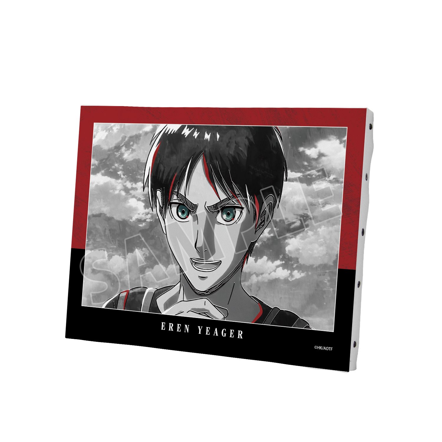 TVアニメ『進撃の巨人』 エレン Ani-Art BLACK LABEL 第3弾 F0号キャンバスボード - 公式商品画像 | AniSmile