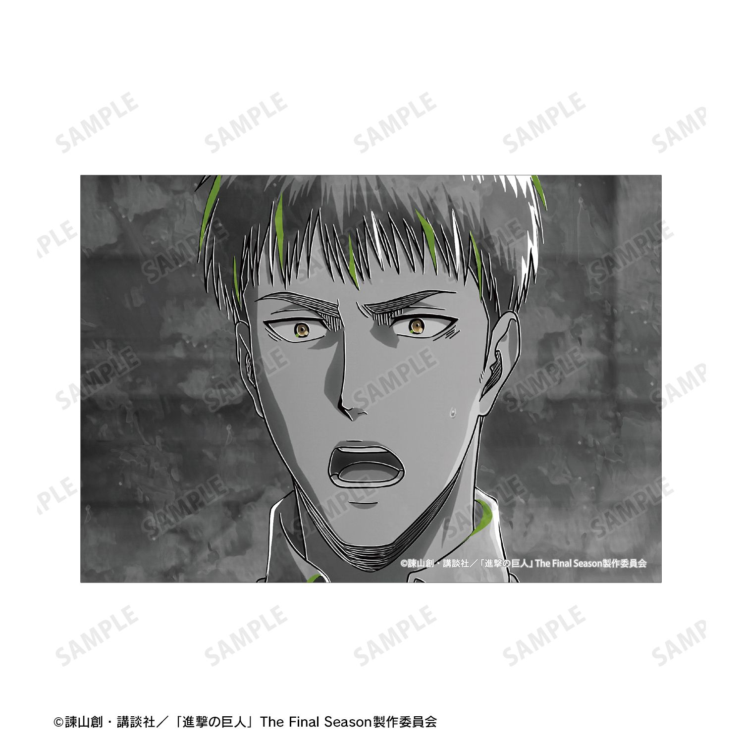 TVアニメ『進撃の巨人』 ジャン Ani-Art BLACK LABEL 第3弾 ブロマイド2枚セット 画像 3 | AniSmile