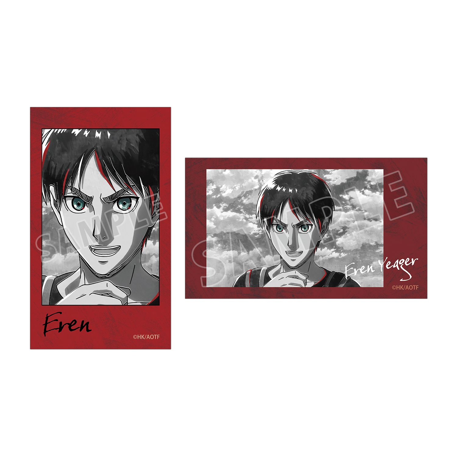 TVアニメ『進撃の巨人』 エレン Ani-Art BLACK LABEL 第3弾 Ani-Frame2枚セット - 公式商品画像 | AniSmile