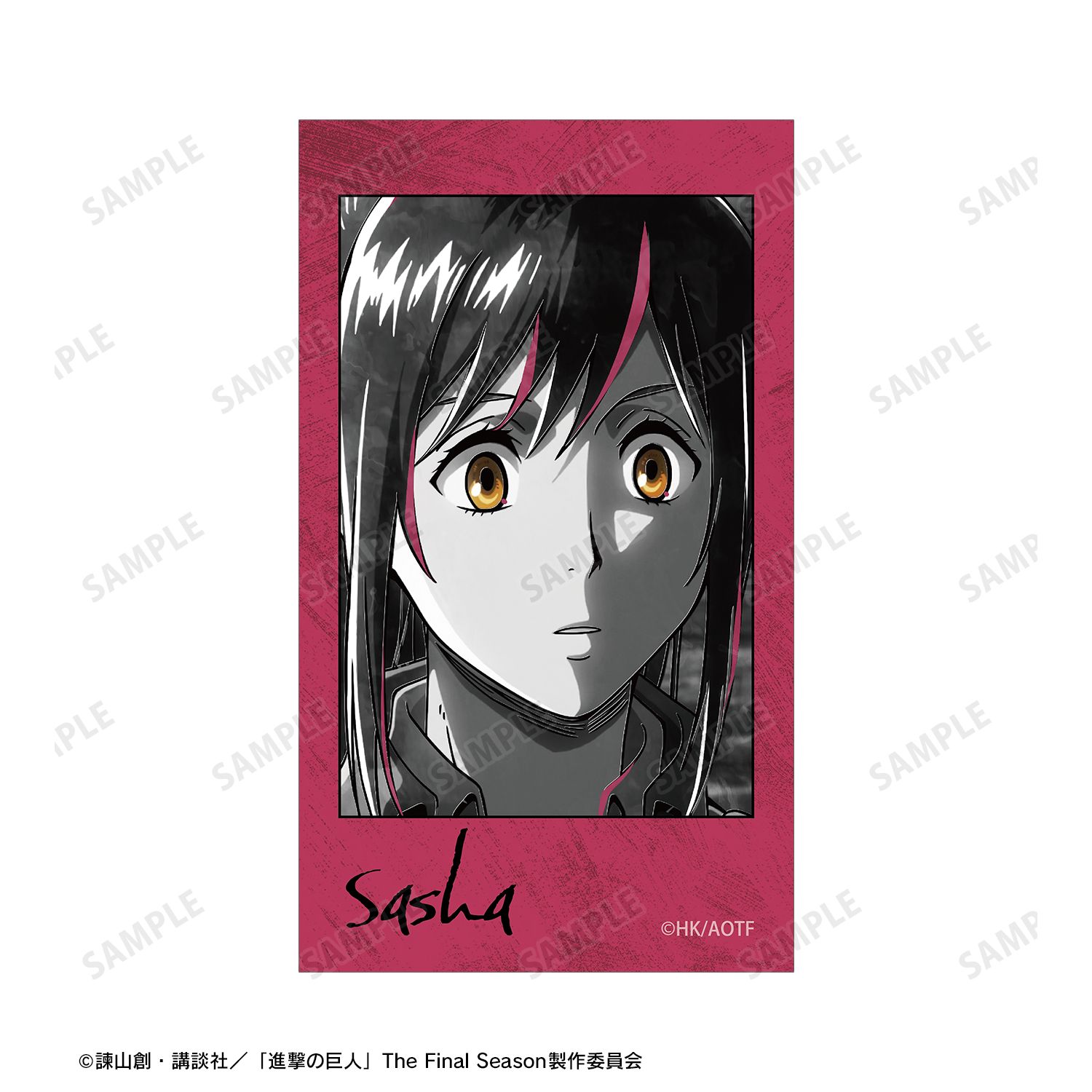 TVアニメ『進撃の巨人』 サシャ Ani-Art BLACK LABEL 第3弾 Ani-Frame2枚セット 画像 3 | AniSmile