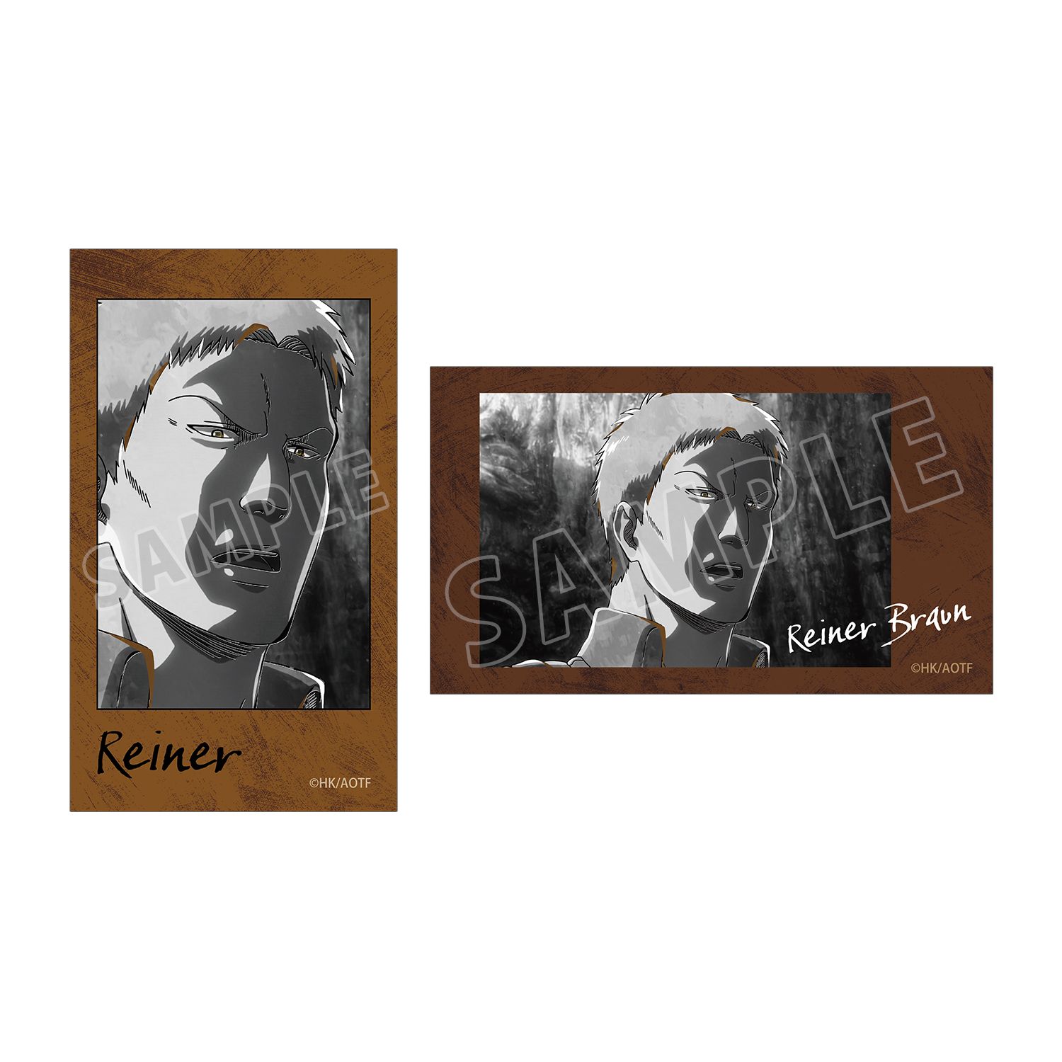 TVアニメ『進撃の巨人』 ライナー Ani-Art BLACK LABEL 第3弾 Ani-Frame2枚セット - 公式商品画像 | AniSmile