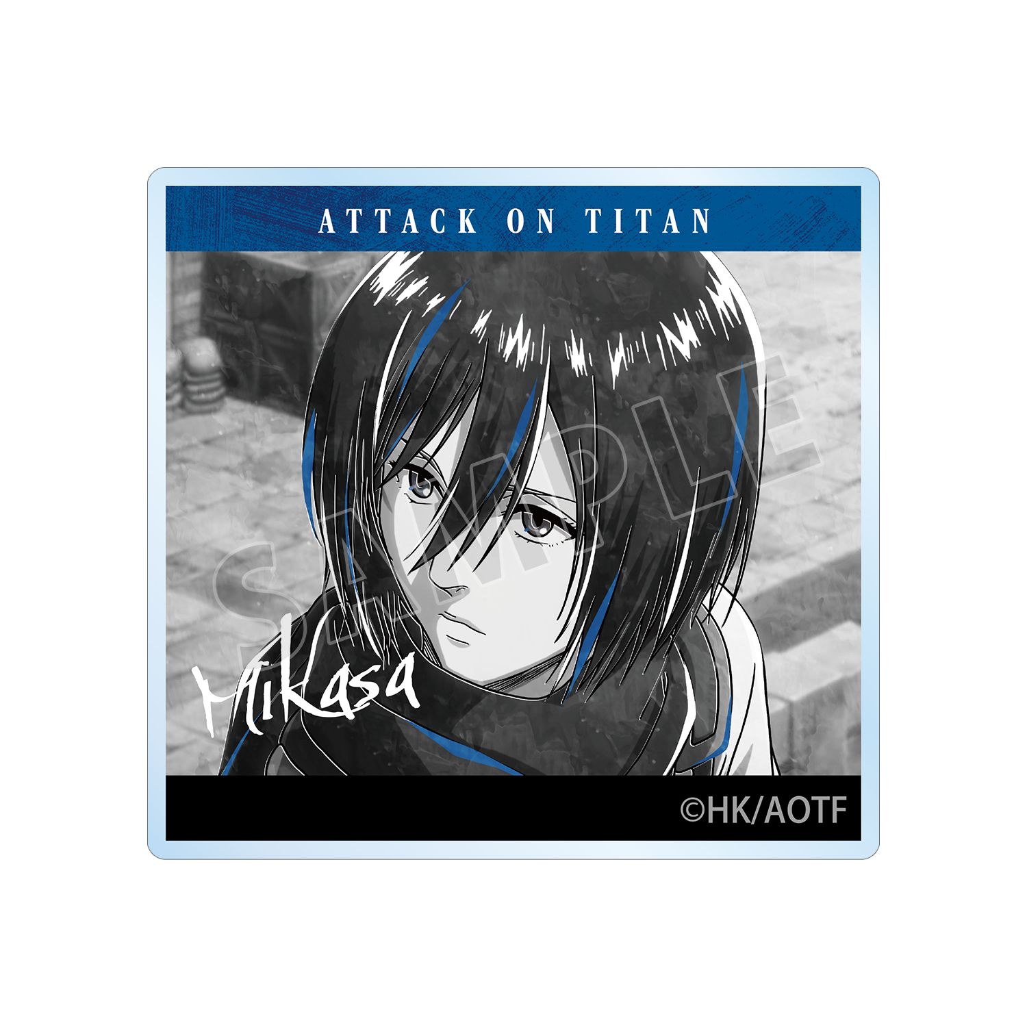 TVアニメ『進撃の巨人』 ミカサ Ani-Art BLACK LABEL 第3弾 アクリルマスコット - 公式商品画像 | AniSmile