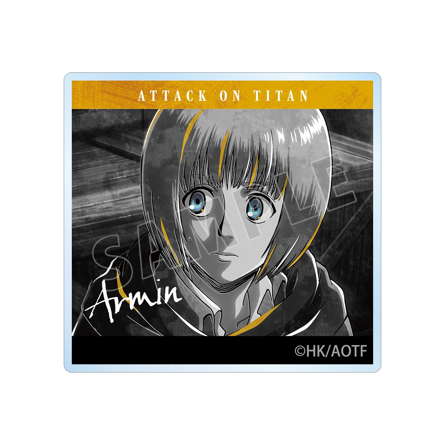TVアニメ『進撃の巨人』 アルミン Ani-Art BLACK LABEL 第3弾 アクリルマスコット - 公式商品画像 | AniSmile