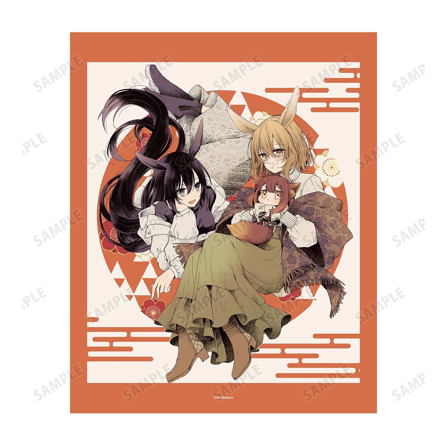 私を喰べたい、ひとでなし 集合 原作イラスト F3号キャンバスボード ver.A Image 3 | AniSmile