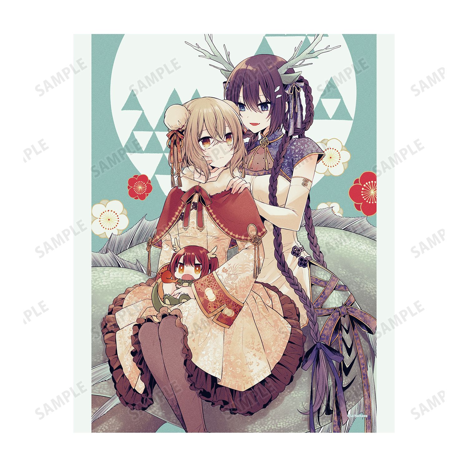 私を喰べたい、ひとでなし 集合 原作イラスト F3号キャンバスボード ver.B Image 3 | AniSmile