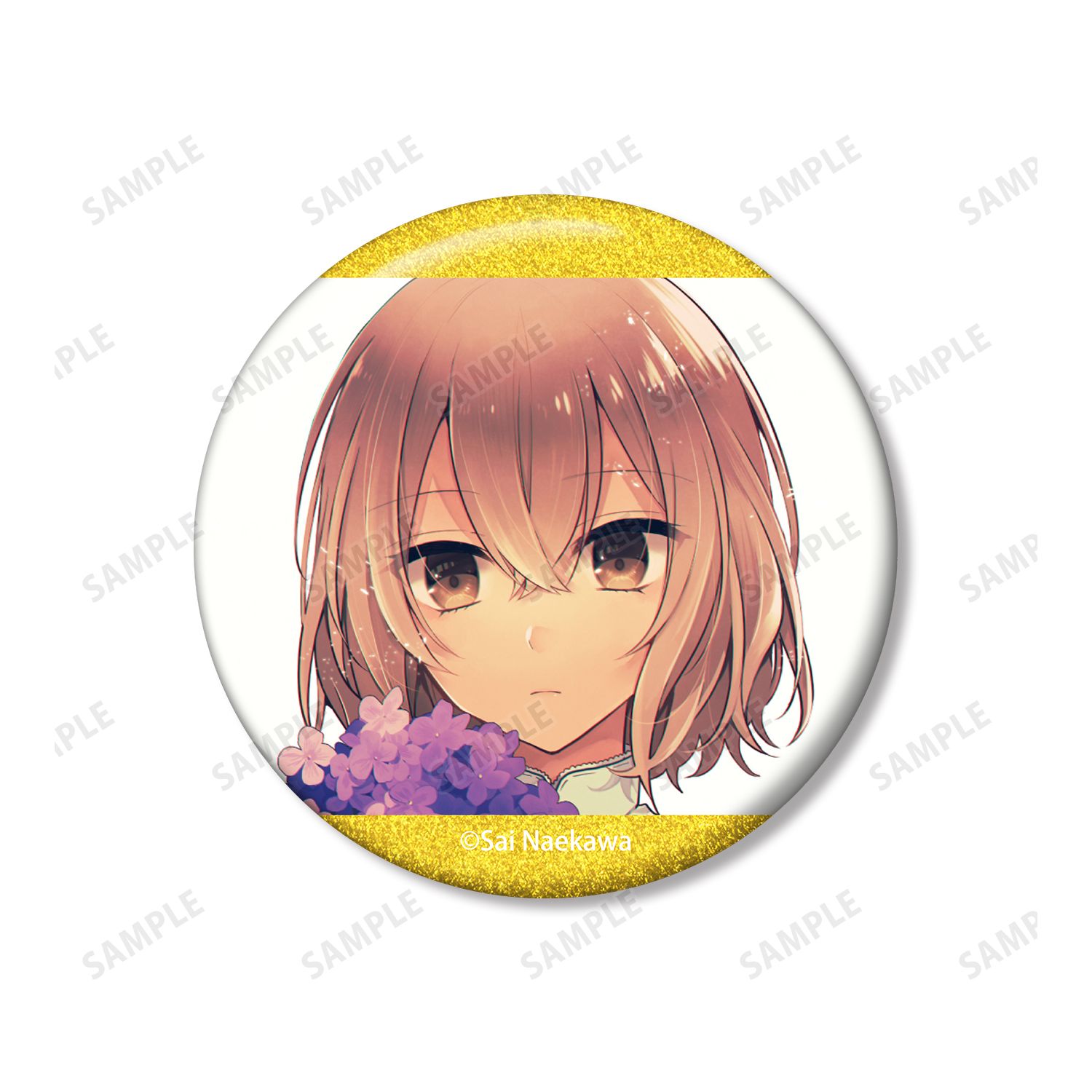 私を喰べたい、ひとでなし 八百歳比名子 グリッター缶バッジ3個セット 画像 2 | AniSmile