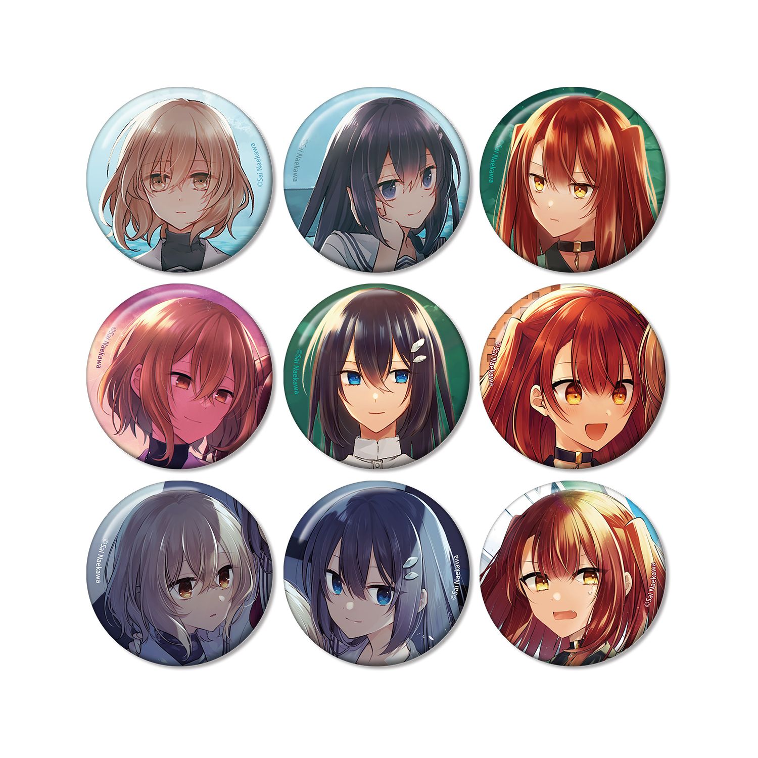 私を喰べたい、ひとでなし トレーディング表紙イラスト缶バッジ(単位/単品) - 公式商品画像 | AniSmile