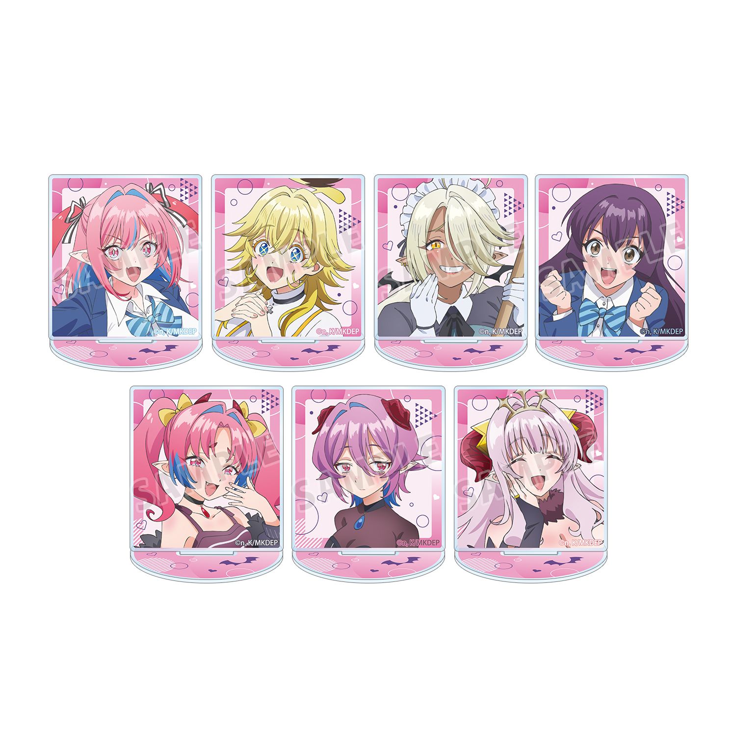 TVアニメ『カナン様はあくまでチョロい』 トレーディングアクリルスタンド(単位/単品) - 公式商品画像 | AniSmile