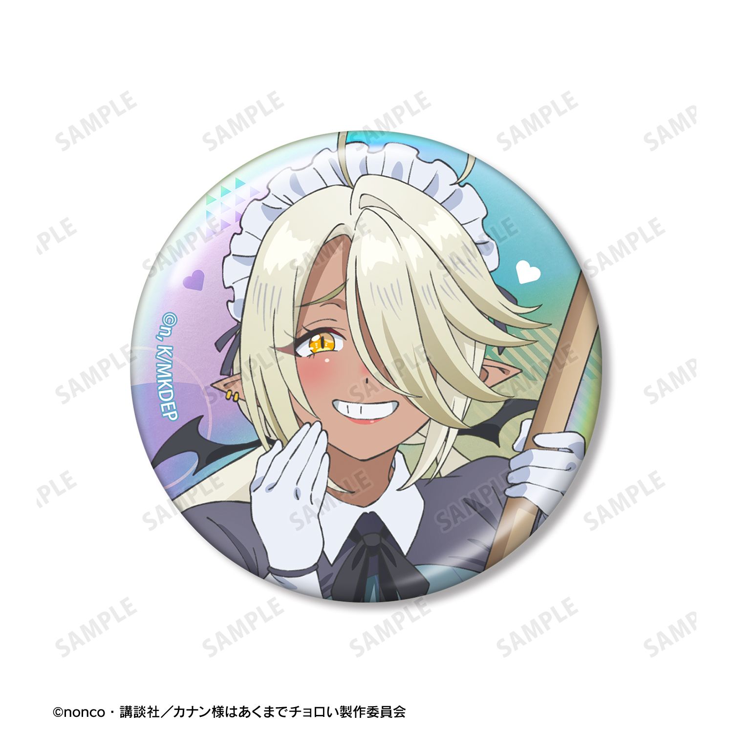 TVアニメ『カナン様はあくまでチョロい』 アミ オーロラ缶バッジ2個セット 画像 4 | AniSmile