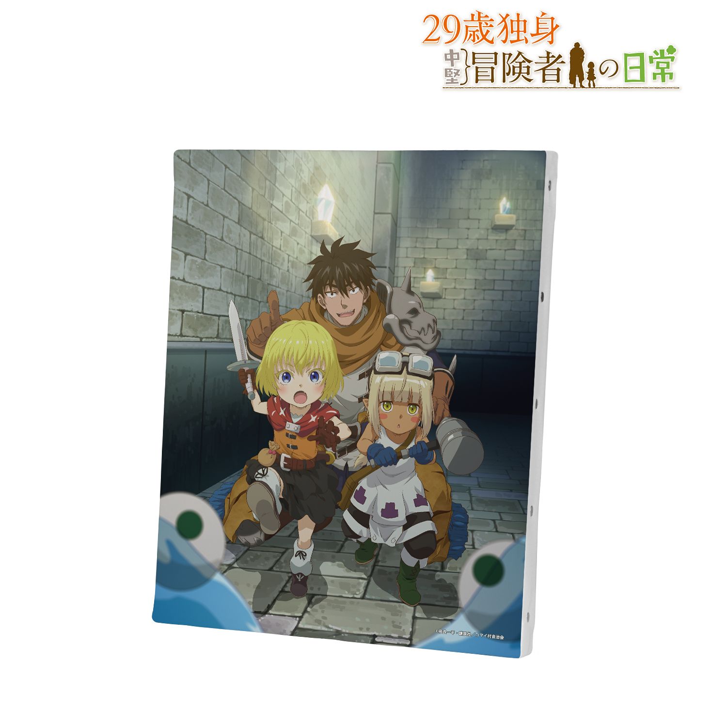 TVアニメ「29歳独身中堅冒険者の日常」 キービジュアル第1弾 F3号キャンバスボード 画像 2 | AniSmile