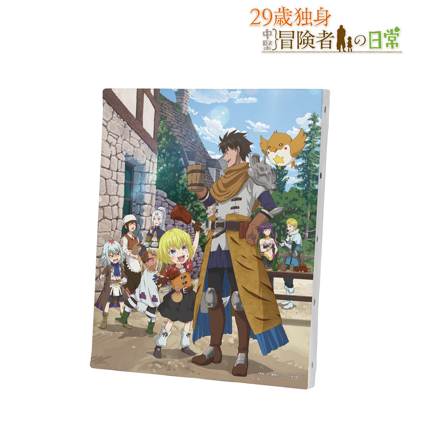 TVアニメ「29歳独身中堅冒険者の日常」 キービジュアル第2弾 F3号キャンバスボード 画像 2 | AniSmile