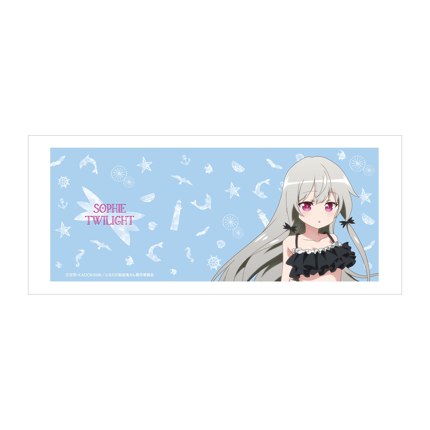 となりの吸血鬼さん 描き下ろしイラスト ソフィー・トワイライト 水着Ver. マグカップ 画像 4 | AniSmile