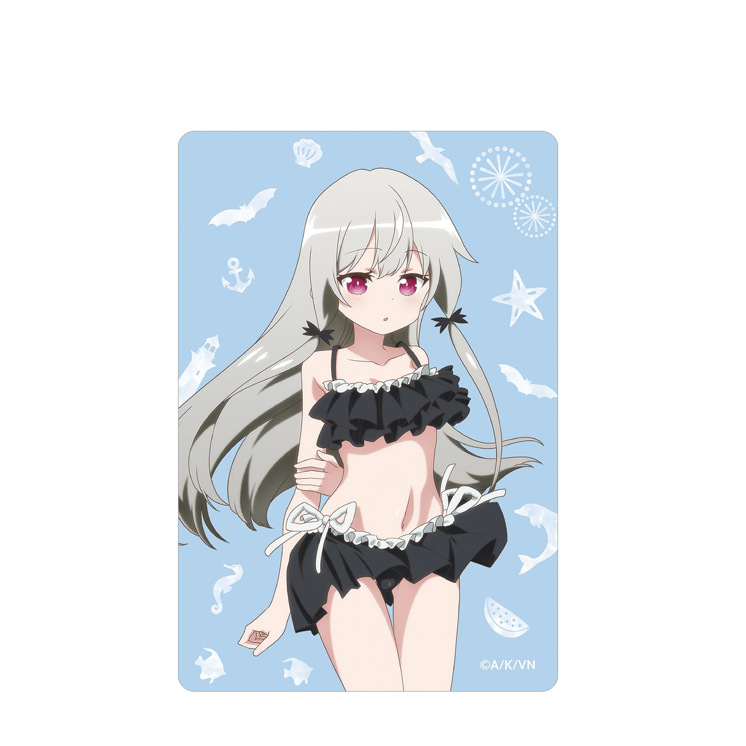 となりの吸血鬼さん 描き下ろしイラスト ソフィー・トワイライト 水着Ver. パスケース 画像 3 | AniSmile