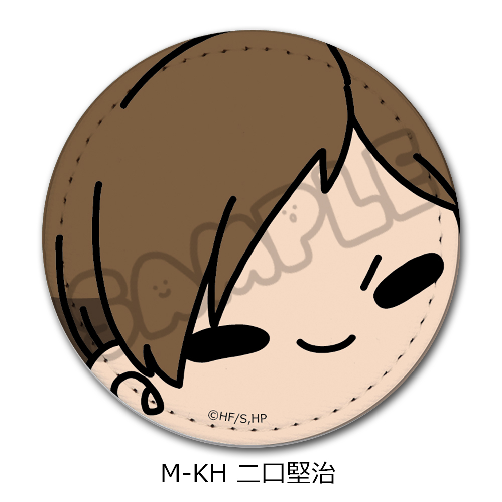 「ハイキュー!!」第10弾 レザーバッジ(mochocho) M-KH(二口堅治) - 公式商品画像 | AniSmile