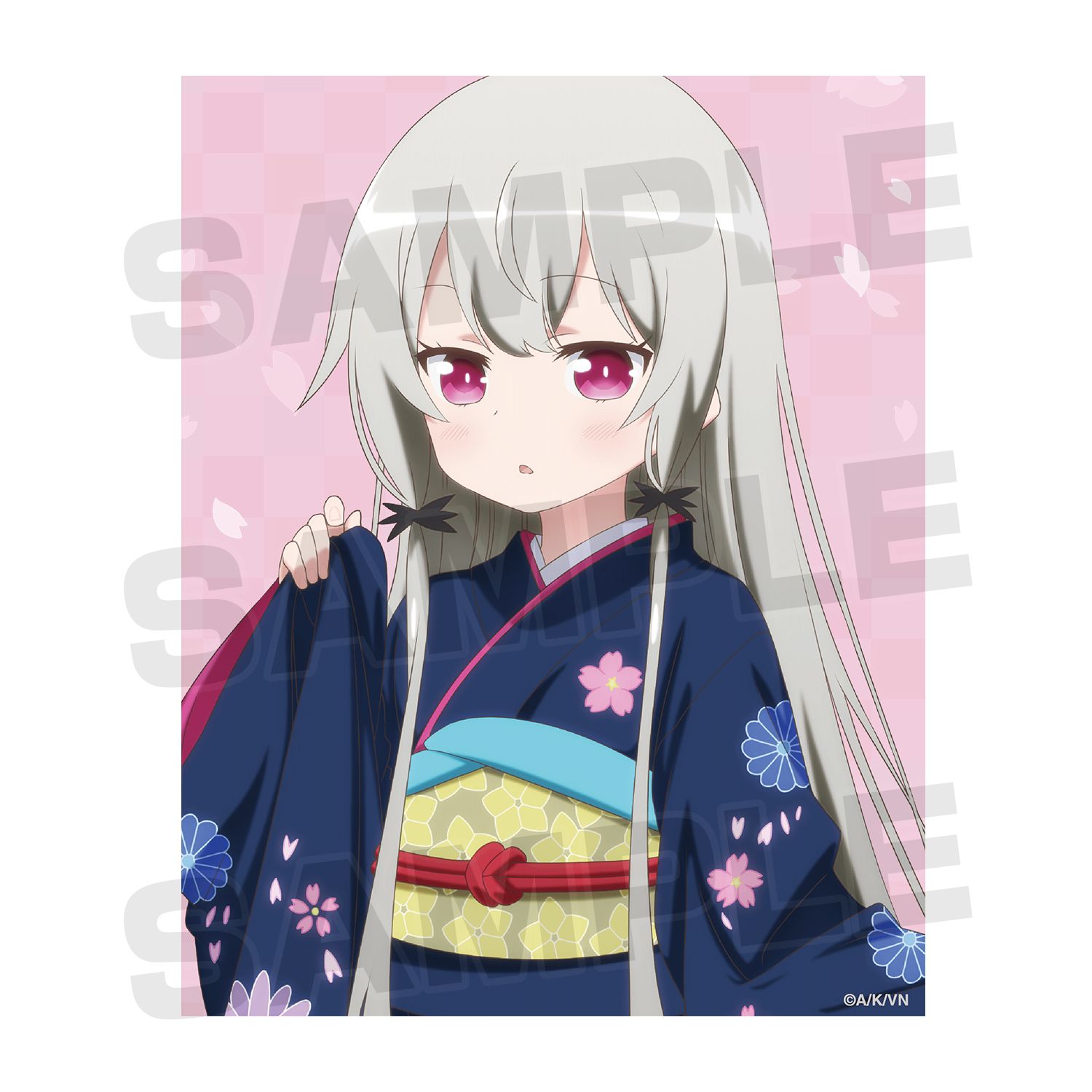 となりの吸血鬼さん 描き下ろしイラスト ソフィー・トワイライト 晴れ着ver. キャンバスボード 画像 3 | AniSmile